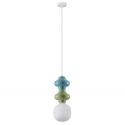Pendul ceramic design modern CHIC verde/ albastru