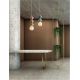 Pendule, Lustre suspendate - Pendul ceramic design modern CHIC verde/ albastru