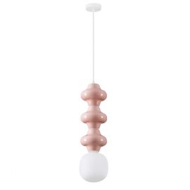 Pendule, Lustre suspendate - Pendul ceramic design modern CHIC roz