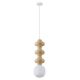 Pendule, Lustre suspendate - Pendul ceramic design modern CHIC galben