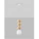 Pendule, Lustre suspendate - Pendul ceramic design modern CHIC galben