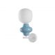Aplice, corpuri de iluminat pentru pereti - Aplica de perete din ceramica design modern CHIC albastru