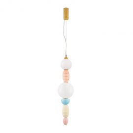 Pendul ceramic design modern LED CLEMENTINE