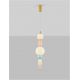 Pendule, Lustre suspendate - Pendul ceramic design modern LED CLEMENTINE