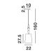 Pendule, Lustre suspendate - Lustra design modern KALLISTO