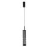 Pendul LED design modern BENTO gri fumuriu