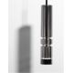 Pendule, Lustre suspendate - Pendul LED design modern BENTO gri fumuriu