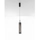 Pendule, Lustre suspendate - Pendul LED design modern BENTO gri fumuriu