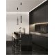 Pendule, Lustre suspendate - Pendul LED design modern BENTO gri fumuriu