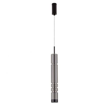 Pendule, Lustre suspendate - Pendul LED design modern BENTO gri fumuriu