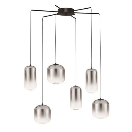 Pendule, Lustre suspendate - Lustra cu 6 pendule LED design modern AELIA