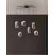 Pendule, Lustre suspendate - Lustra cu 6 pendule LED design modern AELIA