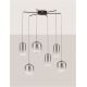 Pendule, Lustre suspendate - Lustra cu 6 pendule LED design modern AELIA