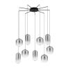 Lustra cu 9 pendule LED design modern AELIA