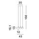 Pendule, Lustre suspendate - Lustra cu 5 pendule LED design modern ESSENTIAL