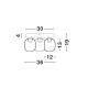 Plafoniere - Lustra cu 3 spoturi LED design modern ESSENTIAL