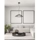 Pendule, Lustre suspendate - Pendul LED stil modern minimalist BRUME D-61cm