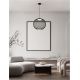 Pendule, Lustre suspendate - Pendul LED stil modern decorativ BRUME D-46cm
