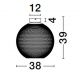 Plafoniere - Plafoniera LED stil modern decorativ KINETIC D-38cm
