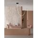 Pendule, Lustre suspendate - Lustra suspendata lumina ambientala LED ILANE