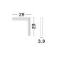 Accesorii iluminat - Accesoriu, H-CONNECTOR pentru sina magnetica Planet 01 sau 02