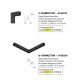 Accesorii iluminat - Accesoriu, H-CONNECTOR pentru sina magnetica Planet 01 sau 02