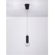 Pendule, Lustre suspendate - Pendul LED design minimalist CHRONOS negru