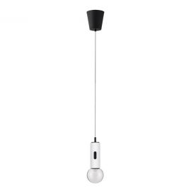 Pendule, Lustre suspendate - Pendul LED design minimalist CHRONOS alb