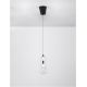Pendule, Lustre suspendate - Pendul LED design minimalist CHRONOS alb