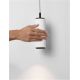 Pendule, Lustre suspendate - Pendul LED design minimalist ETHERAS alb
