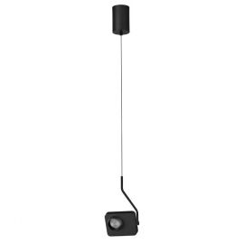 Pendul LED cu spot directionabil stil minimalist KEDROS negru