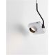 Pendule, Lustre suspendate - Pendul LED cu spot directionabil stil minimalist KEDROS alb