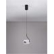 Pendule, Lustre suspendate - Pendul LED cu spot directionabil stil minimalist KEDROS alb