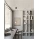 Pendule, Lustre suspendate - Pendul LED cu spot directionabil stil minimalist KEDROS alb