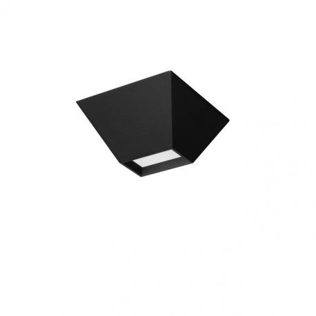 Plafoniere cu spoturi, Spoturi aplicate - Spot LED aplicat stil minimalist OUTOPIA negru