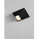 Plafoniere cu spoturi, Spoturi aplicate - Spot LED aplicat stil minimalist OUTOPIA negru