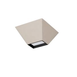 Plafoniere cu spoturi, Spoturi aplicate - Spot LED aplicat stil minimalist OUTOPIA bej