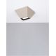 Plafoniere cu spoturi, Spoturi aplicate - Spot LED aplicat stil minimalist OUTOPIA bej