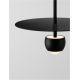 Pendule, Lustre suspendate - Pendul LED stil minimalist EDEM negru
