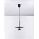 Pendule, Lustre suspendate - Pendul LED stil minimalist EDEM negru