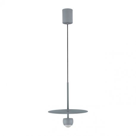 Pendule, Lustre suspendate - Pendul LED stil minimalist EDEM gri
