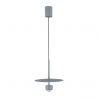 Pendul LED stil minimalist EDEM gri