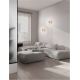 Aplice, corpuri de iluminat pentru pereti - Aplica de perete LED stil minimalist EDEM bej