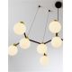 Pendule, Lustre suspendate - Lustra suspendata cu 14 surse de lumina DOMINO