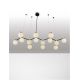 Pendule, Lustre suspendate - Lustra suspendata cu 14 surse de lumina DOMINO