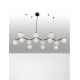 Pendule, Lustre suspendate - Lustra suspendata cu 14 surse de lumina DOMINO