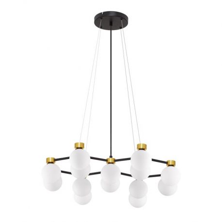 Pendule, Lustre suspendate - Lustra suspendata cu 14 surse de lumina DOMINO