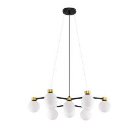 Lustra suspendata cu 10 surse de lumina DOMINO