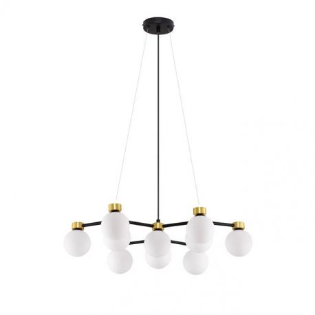 Pendule, Lustre suspendate - Lustra suspendata cu 10 surse de lumina DOMINO