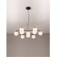 Pendule, Lustre suspendate - Lustra suspendata cu 10 surse de lumina DOMINO